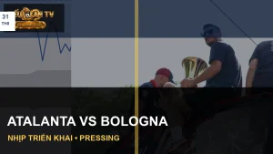Ảnh cầu thủ hai đội trước trận Atalanta vs Bologna