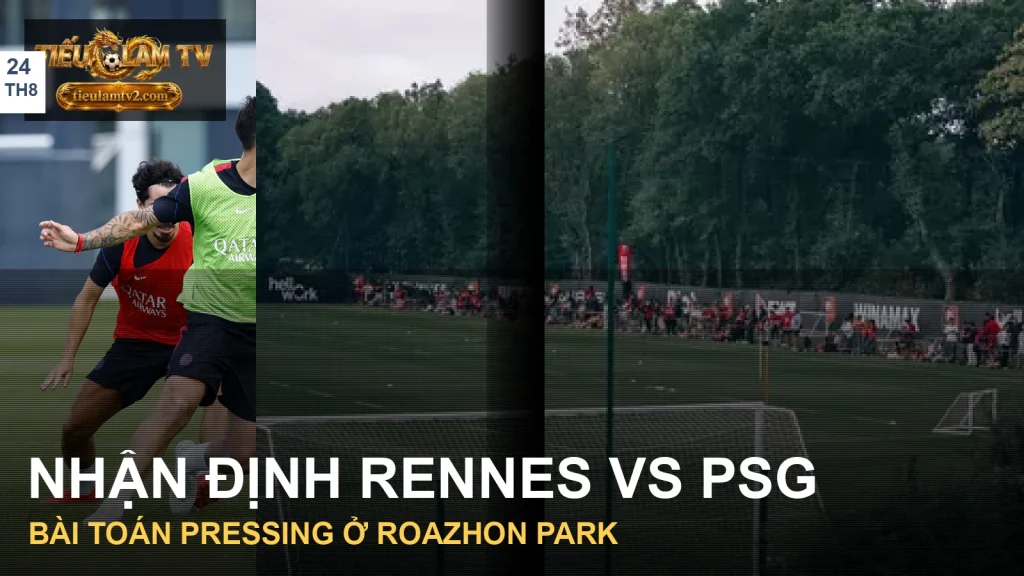Cầu thủ PSG và Rennes tập luyện trước mùa giải 2026/27